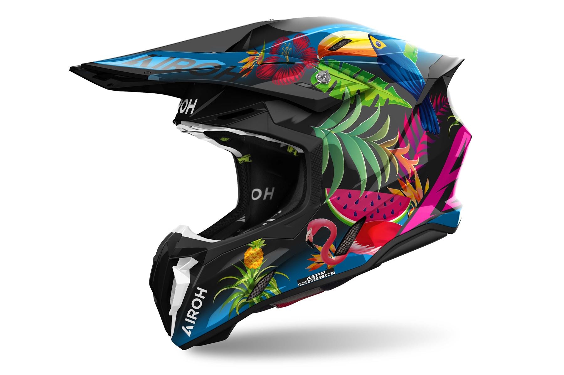 Airoh Helmet 2024 Twist 3 Amazonia Gloss